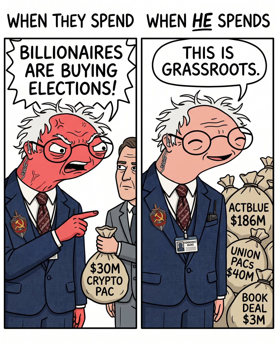 BurnieSendersX's tweet photo. Ours is activism; yours is bribery ☭ https://t.co/09PmG0uIaU