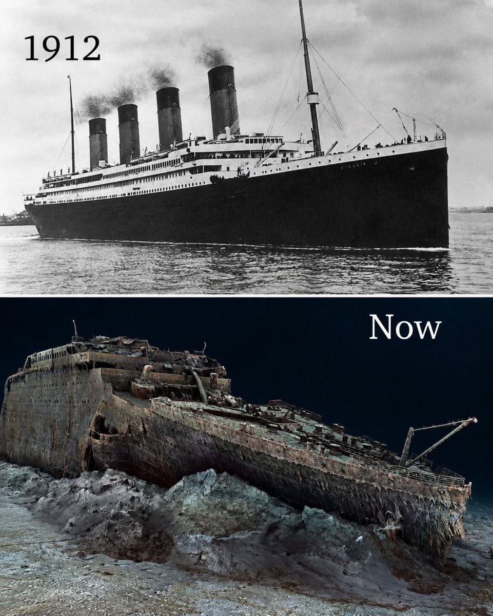 tintxo67's tweet photo. ⚠️‼️⁉️
#increible
Luego de más de 100 años en la profundidad del Atlántico, las piscinas del #Titanic continúan llenas de agua. https://t.co/bJVHY1a4KB