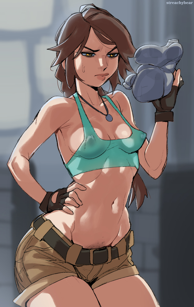 streachybear's tweet photo. Lara Croft plundered a ꜰᴇʀᴛɪʟɪᴛʏ ɪᴅᴏʟ https://t.co/EUwoxmj2UO