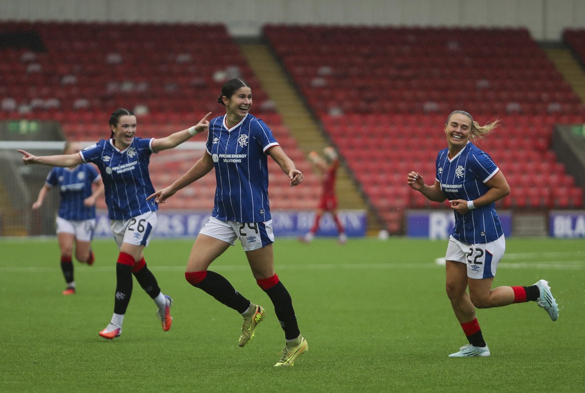 RangersWFC's tweet photo. A big shoutout for the players who found the back of the net in today’s big win! ⚽️💙 https://t.co/Bhxsa5G0dy