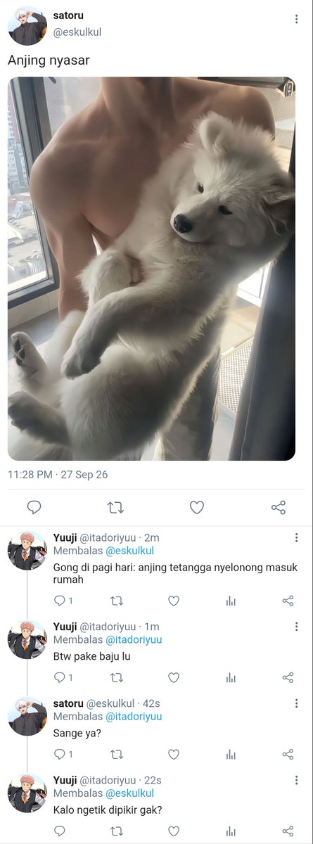 blesmeer's tweet photo. #goyuu onetweet au

Eh kata gua lu berdua jangan aneh-aneh. https://t.co/IYp4GLxpa5