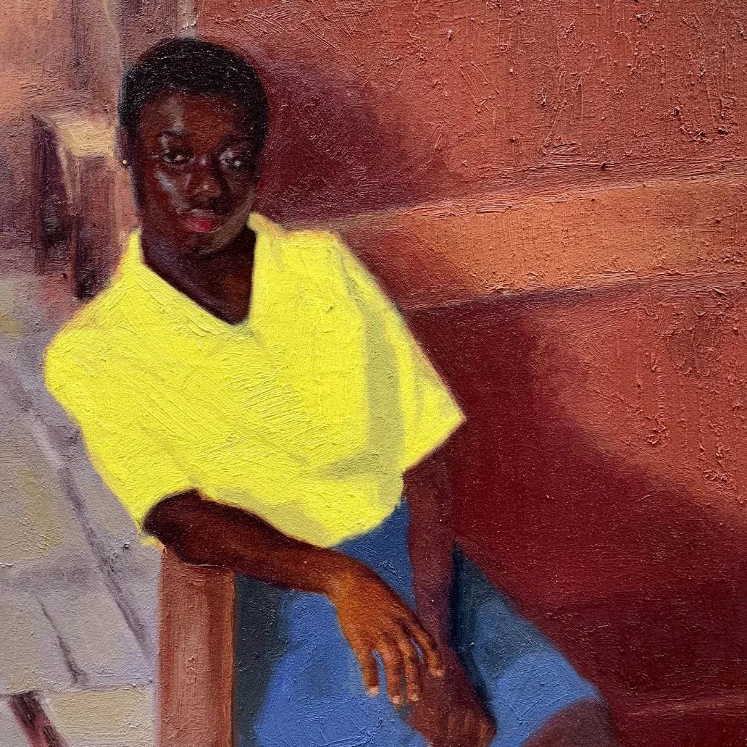 Olushola_Seun1's tweet photo. "bánúso"
Oil on Canvas 
Year: 2024.

#powerofblacks https://t.co/CW0RLt4F1D