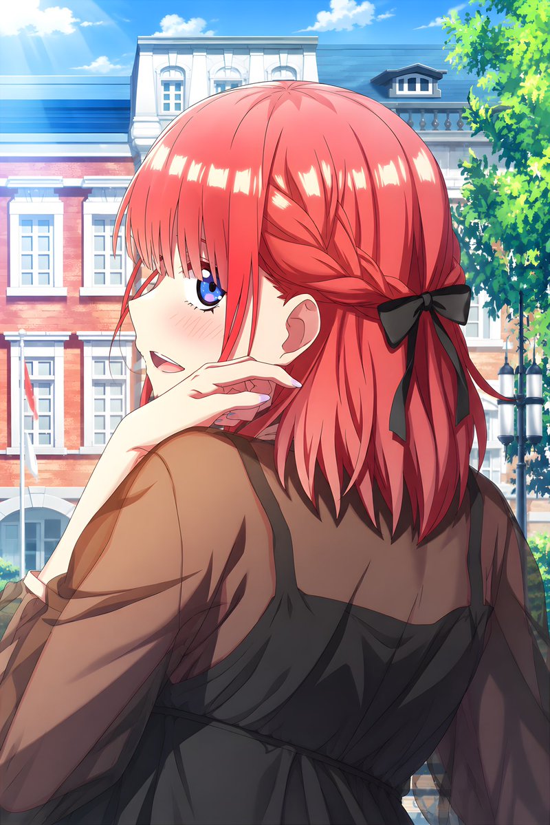 Five_3k026's tweet photo. 振り返り美人✨

#五等分の花嫁 https://t.co/xlgtlHIoBa