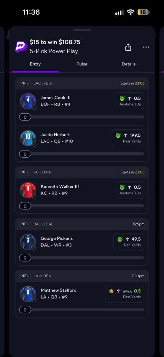 LineSportsPicks's tweet photo. Next week we’re only posting these parlays in VIP. 

🚨Get it while you can at the discount🚨
#NFL #Sportsbetting #PrizePicks https://t.co/ZJ1fleSHn6