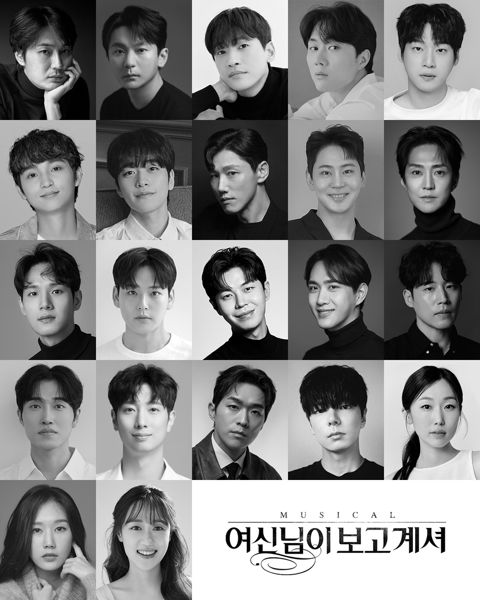 thegoddess_yw's tweet photo. [연우뮤지컬 02] #여신님이보고계셔 #캐스팅공개

한영범 | 조성윤 강기둥 정욱진 유현석
류순호 | 김리현 류동휘 홍기범
이창섭 | 양승리 장지후 김세환
신석구 | 임준혁 임진섭 곽다인
조동현 | 김대웅 황두현 김성현
변주화 | 서동진 장재웅 김재민
여신 | 한보라 최서연 강지혜
-
연우무대 50주년 기념공연
뮤지컬 <여신님이 보고 계셔>
2026.11.24 - 2027.03.01
NOL 유니플렉스 1관