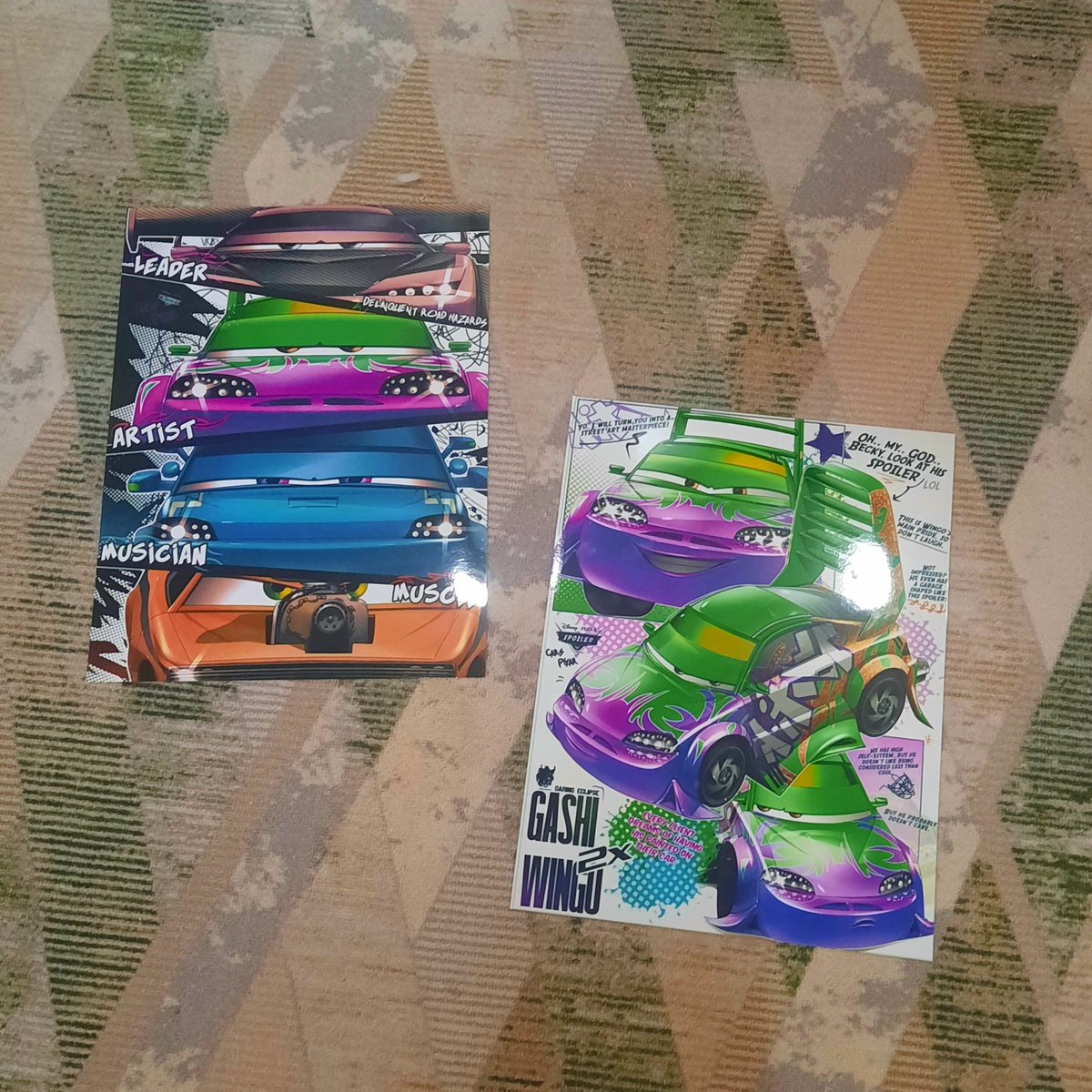RedFoxOffRF's tweet photo. -I printed my posters-arts☆
#art #fanart #Pixar #Cars #Disney #movie #illustrations #myart #DRH #Boost #Wingo #DJ #Snotrod #poster #ibispaintx https://t.co/spOzEB4Anf