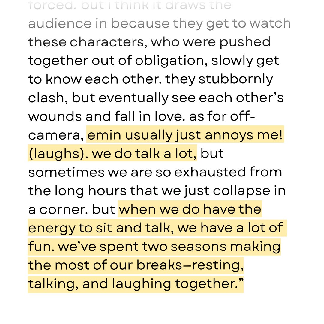 emsudaily's tweet photo. “ateş never intended to hurt mercan.” “but eventually see each other’s wounds and fall in love.” and then both of them talking about how they enjoy their breaks, laughing and having fun with each other. you can tell they’ve found the rhythm 🥹 https://t.co/Fbpxob0zGN