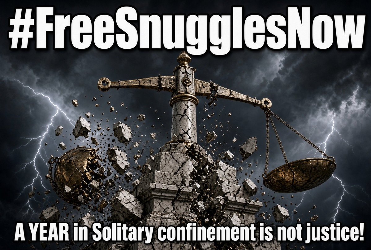 onesmallvoice's tweet photo. @SecRollins @SecKennedy @USDA @HHSGov @TheJusticeDept @EPA @LaraLeaTrump This is a sentence without a trial!!!! This poor dog is a vendetta and for what?! Please help us!!!!! His is not justice and this is unAmerican! #FreeSnugglesNow https://t.co/wZT4H08NhH