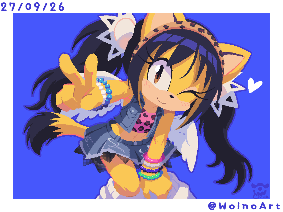 WolnoArt's tweet photo. Gyaru Honey The Cat https://t.co/WhQmUlag5S