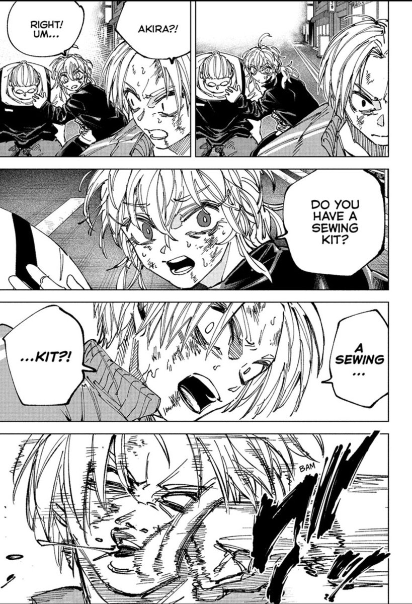 TheShovelBaron's tweet photo. #BWSJ4 short week for me personally only 3 update but everyone cooked this week solid 8/10
#sakamotodays nigga I saw PHANTOMS of prime sakadays it's not even funny
why was the chapter actually good (considering we're in slop territory)
the writing was actually good and funny? https://t.co/Awlr6xnEbi