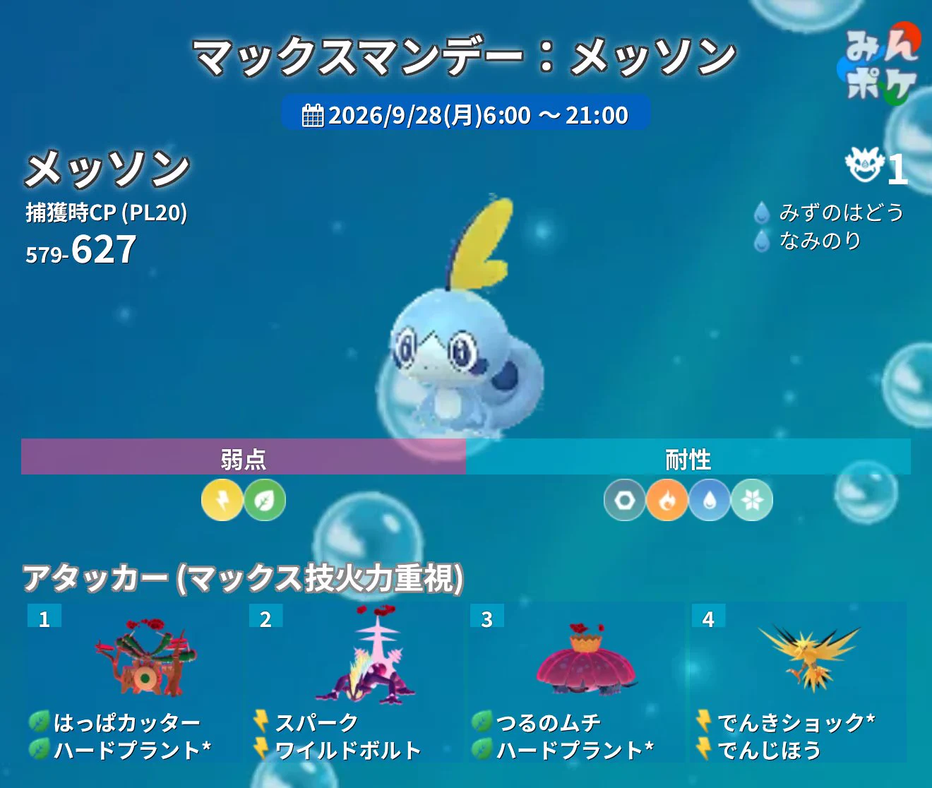 ポケモンGO攻略⚡みんポケ (@pokemongo_db) / X