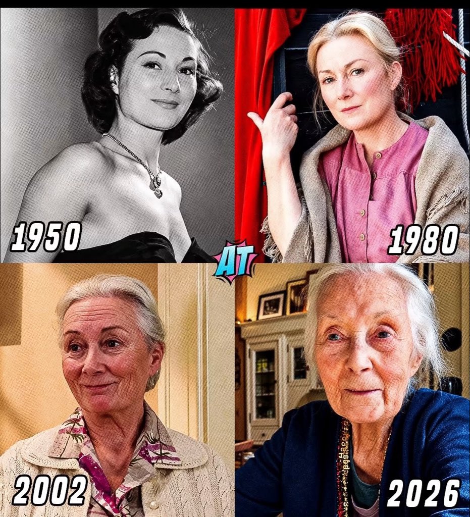 charlesmore25's tweet photo. Rosemary Harris through the years ❤️ https://t.co/XKC3neKDjm