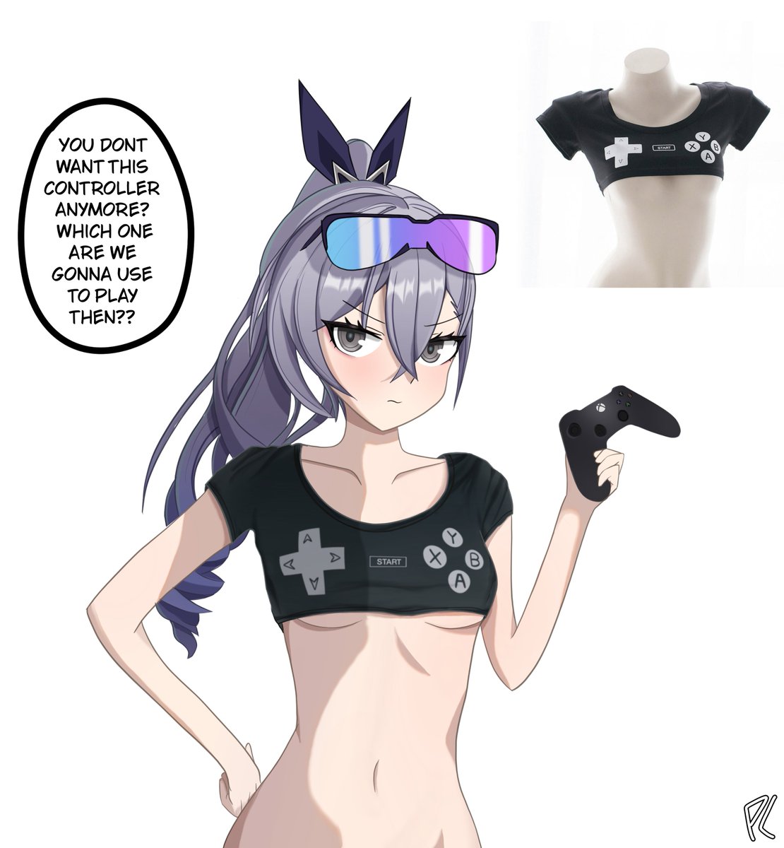 plainnoob's tweet photo. silver wolfs gamer t-shirt #honkaistarrail https://t.co/T8JlW8TGCw