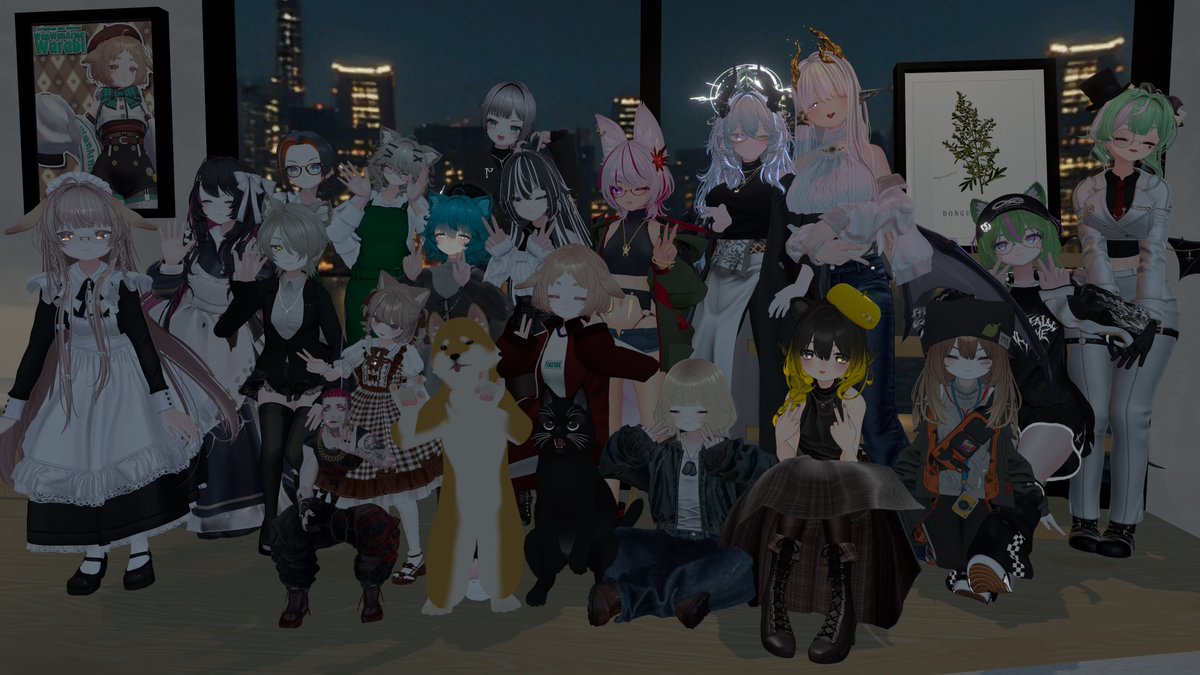 VRC_kemusi's tweet photo. 土曜日はBemolleの営業日でした！
なんだか燃料を沢山頼まれる方々も…？
#VRC #Bemolle_VRC https://t.co/OzkgXM28jU