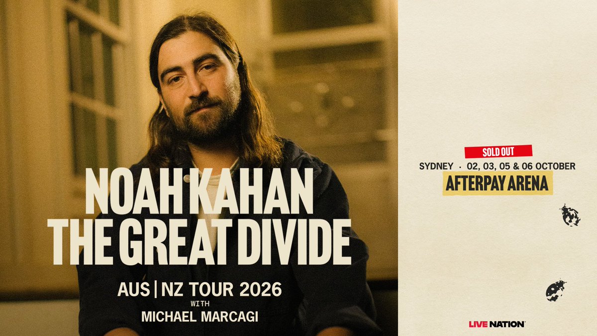 rocktheview's tweet photo. #Sydney Noah Kahan and Michael Marcagi are performing at the Afterpay Arena tonight!
Going? Show us your photos! https://t.co/PlpnxxAyUc