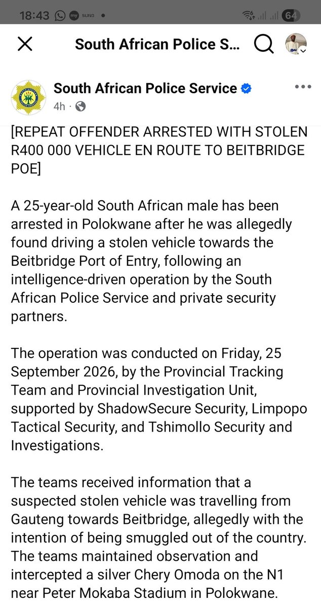 Bhekhani_'s tweet photo. @ZizouMat2907 @Abramjee @SAPoliceService Surprisingly he is our South African  brother 😭😭 https://t.co/iR2MTuxSj2