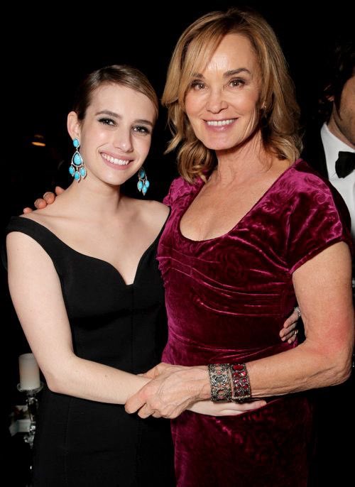 Lange Roberts AHS13 Jessica Lange and Emma Roberts American Horror Story Season 13