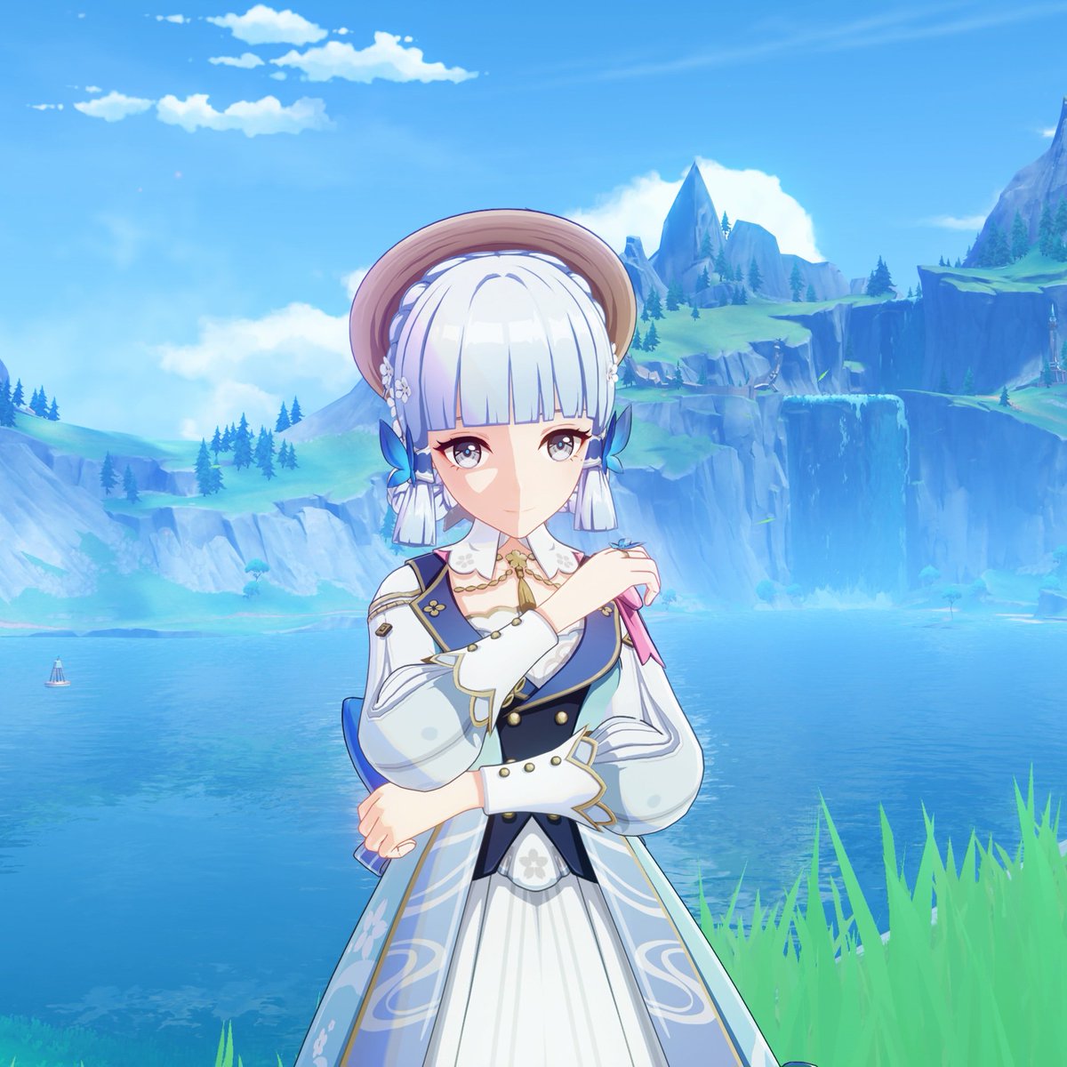 silverrstagg's tweet photo. Happiest Birthday to my darling princess. The Shirasagi Himegimi has always been the most compelling character for me in Genshin and she will never stop being my favourite.  I love her with all my heart💓❄️ https://t.co/y32LHRXYzO
