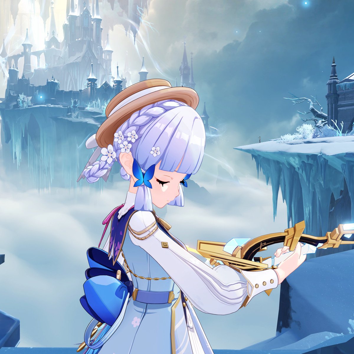 silverrstagg's tweet photo. Happiest Birthday to my darling princess. The Shirasagi Himegimi has always been the most compelling character for me in Genshin and she will never stop being my favourite.  I love her with all my heart💓❄️ https://t.co/y32LHRXYzO