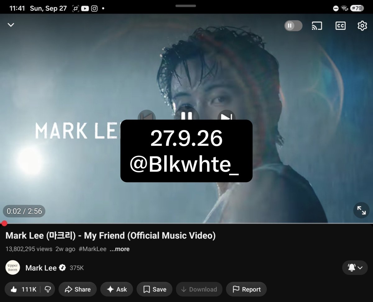Blkwhte_'s tweet photo. @upperroomlabel 🐯🩵✨️

#MarkLee #마크리 #MyFriend_MarkLee #MyFriend_Streaming https://t.co/Do3lmBUH8g