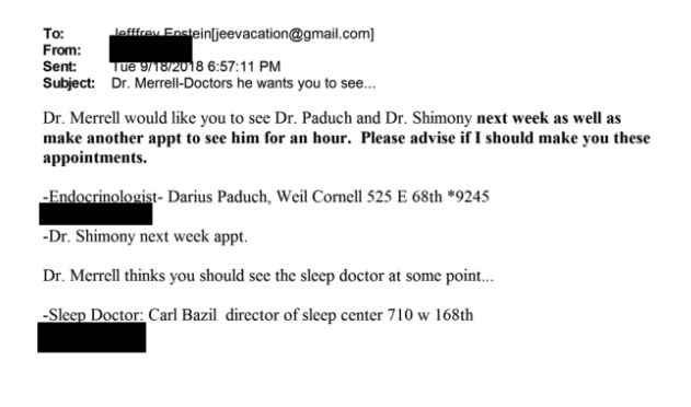 thellama451's tweet photo. And to no one's surprise #Cornell's Dr. Darius Paduch, now serving life in prison for sexually abusing over 50 male patients, was one of Jeffrey #Epstein's doctors as late as 2018. https://t.co/WYoRHIAcBU