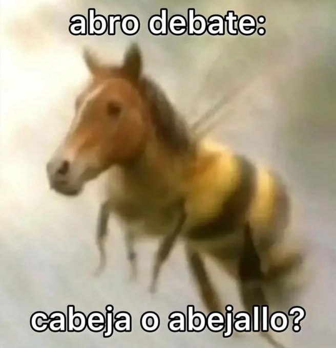 leandroarg55's tweet photo. ABEJALLO PQ COMES CACA DE CABALLO https://t.co/lO8w6VF78Q