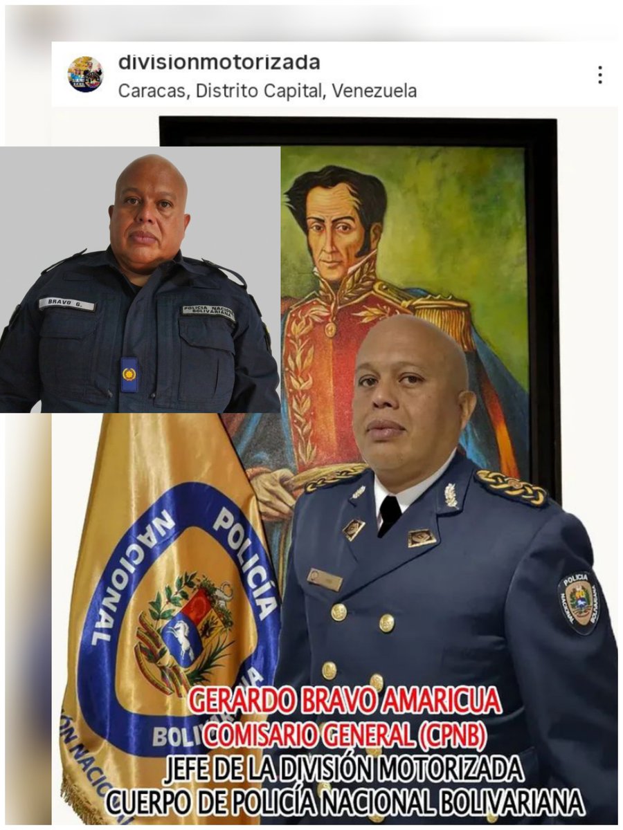 vivassantanaj_'s tweet photo. ¡Comisario General PNB lidera red de extorsión a nivel de Caracas, Vargas y Miranda! 

Gerardo Bravo Amaricua alias "King Kong",  lidera una red de extorsión y matraca desde la División Motorizada de la PNB. Cobra $2.500 a sus subalternos para que puedan matraquear a comerciantes y personas en "operativos y alcabalas".
