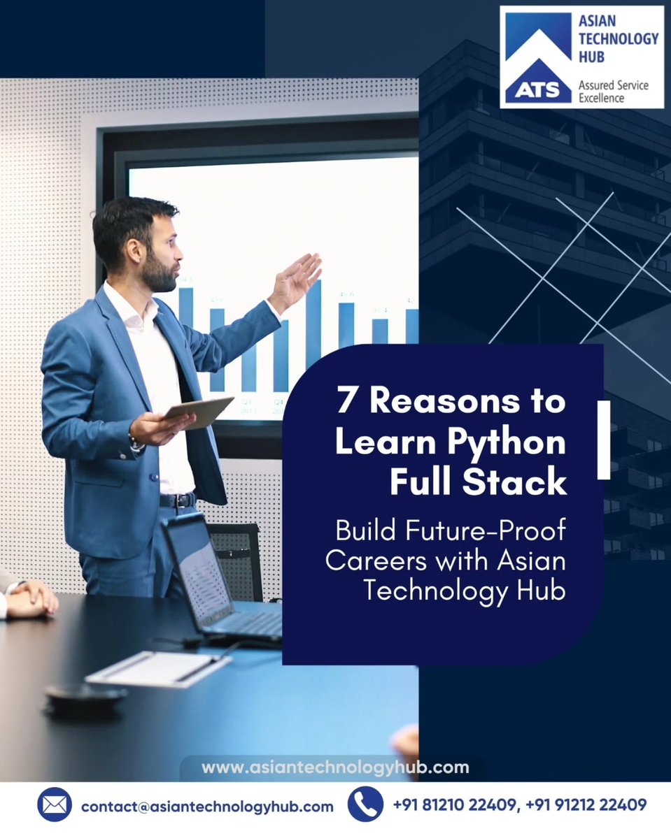 DominickAiuuj's tweet photo. Looking for a future-proof tech career? Join Asian Technology Hub to become a Python Full Stack expert with hands-on projects, end-to-end skills, strong job prospects, competitive global salaries, and rapid career growth. Call +91 81210 22409 or https://t.co/1u5Yi00vgB
