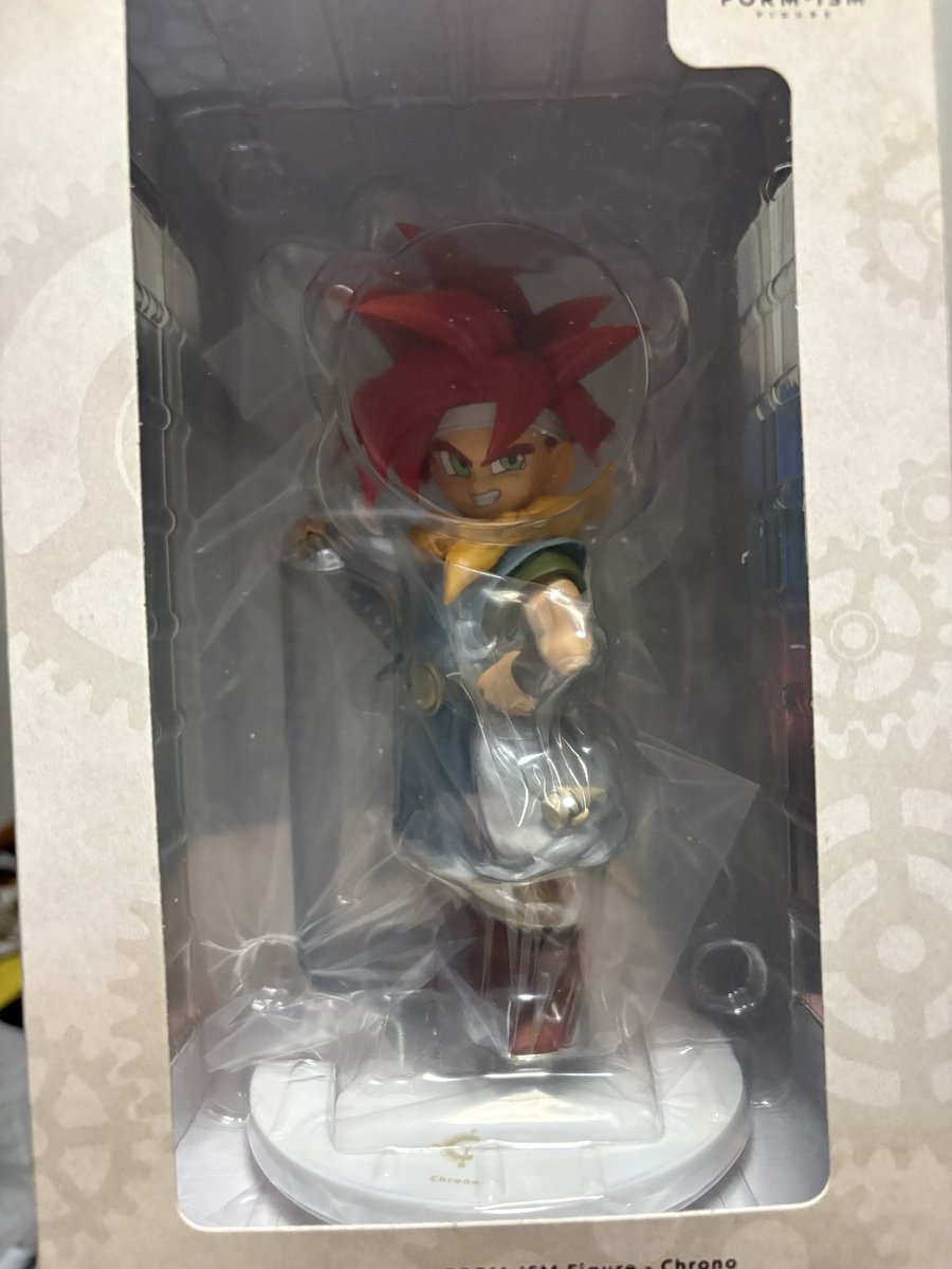 ksboncura's tweet photo. クロノトリガー　大好きおじさん

届いたフィギュア見て

思った

マールも買えば良かった・・・ https://t.co/6ufMXqGIgF