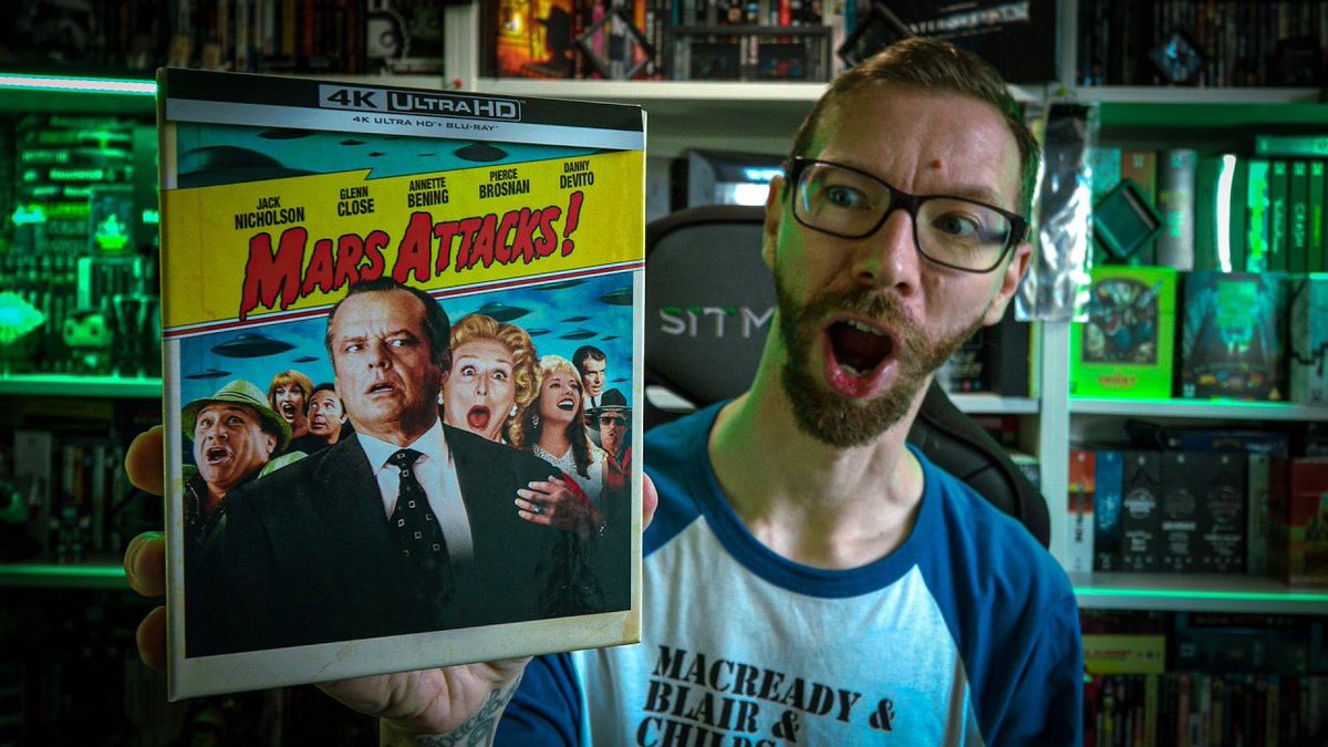 movievaultthe's tweet photo. Mars Attacks 4K Collector's Edition Unboxing! Live on YouTube now, this is a great set from @WarnerBrosIRL @WarnerBrosUK π
π https://t.co/KYPb9ZlbfQ
#marsattacks #4KUltraHD #PhysicalMedia https://t.co/RDY4P75ozr