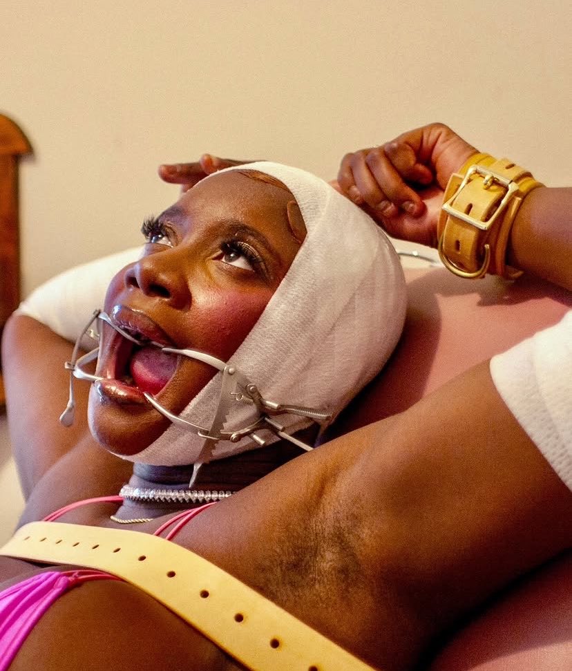 auntymurda's tweet photo. 🦷🩻🩷 ‘appointments with doctor molly.’ hiringthugs on instagram. photography by molly.ace on instagram. / 2026. https://t.co/kPW7VfZ0UO