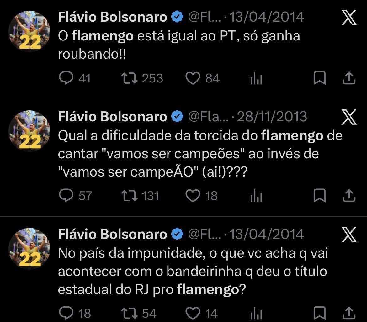 ivojhow's tweet photo. @iSempreFlamengo @Anderso10050642 Olha o que candidato de vcs acha do Flamengo. 🤣🤣🤣 https://t.co/YOqpC2kqiW