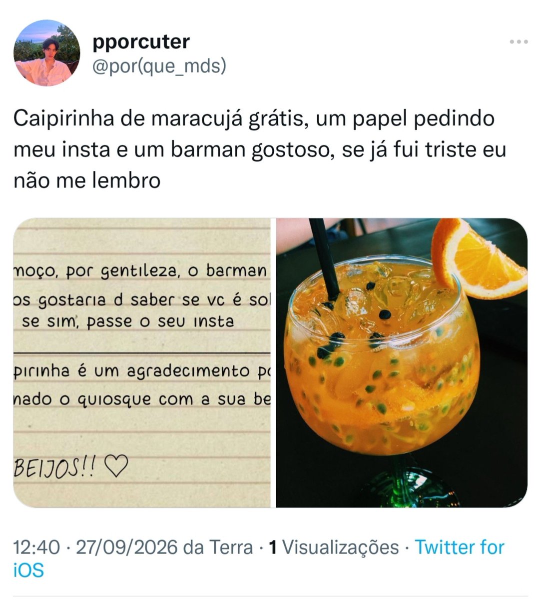 knowyny's tweet photo. #Teeteepor au onde:

Por resolve sair pra beber em um quiosque na beira da praia após outra discussão com seus pais.

​Ou

​Em mais um dia comum trabalhando como barman no quiosque "Luar", Teetee fica completamente encantado por um rapaz de olhos brilhantes e bochechas rosadas. https://t.co/q9gwjVFMyJ