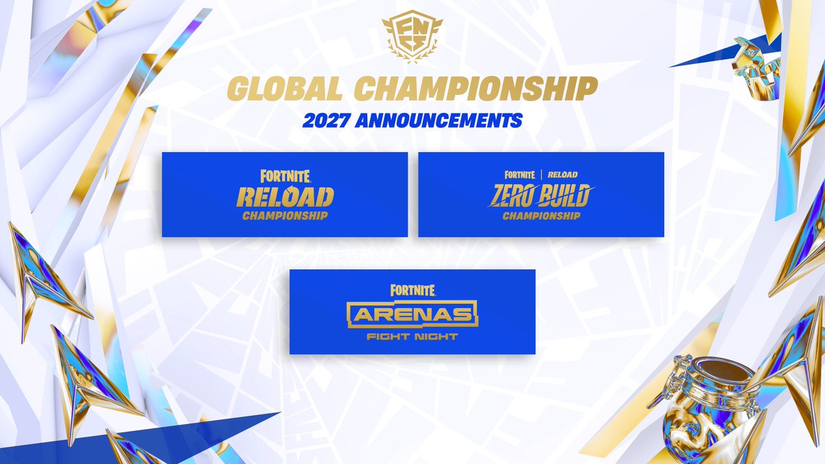 FNCompetitive's tweet photo. We will have much more than the Fortnite Global Championship next year 💙 https://t.co/rFhPdvdllX