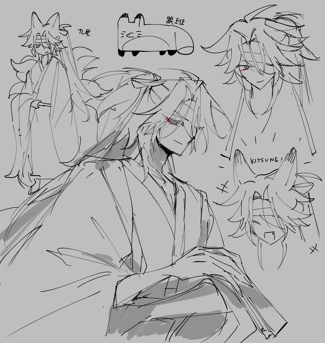 _MIDNATTSS0L's tweet photo. 說著說著真的變成真🦊了 https://t.co/GH8mtNR26W