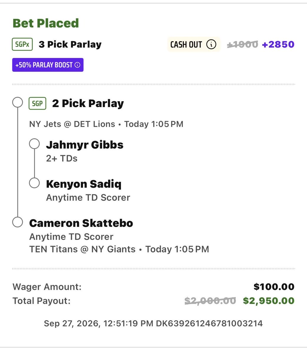 UncleSundayBets's tweet photo. Don’t tail first if ur still bankroll building. I recommend .25u on these, these are fun for me, but I do hit them… https://t.co/kqStqVEl8j
