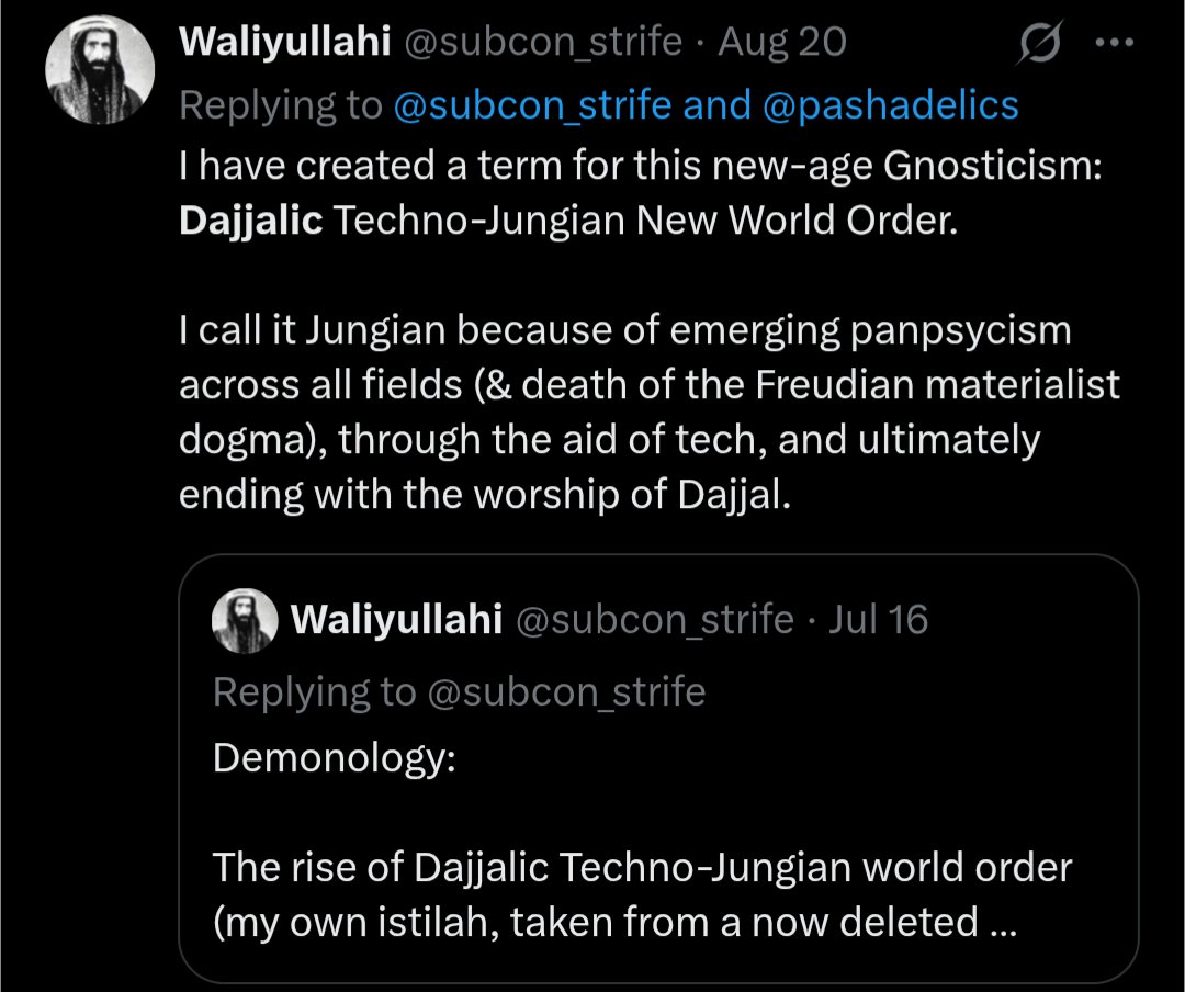 subcon_strife's tweet photo. Thank you sarr for your invaluable contributions in helping me fill some of the missing pieces in my own theories around the Dajjalic world order. 

Brought some physical silver today to prepare myself for the eschaton. https://t.co/HM9fmeiFbG
