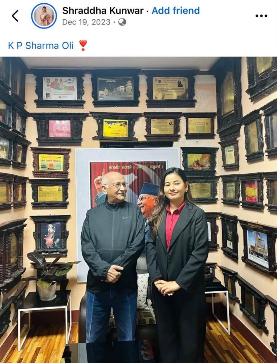 MManaihu's tweet photo. @kpsharmaoli ❣️ https://t.co/NfXW5Wm1Tn