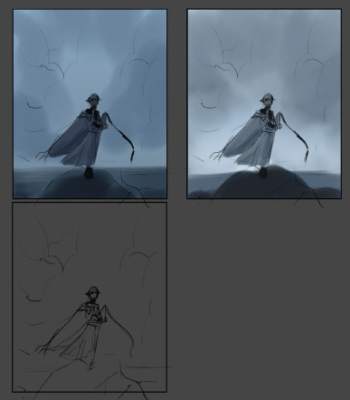 crestfallenns's tweet photo. whoops I started working on a qifrey painting https://t.co/8yJbugHk6Y