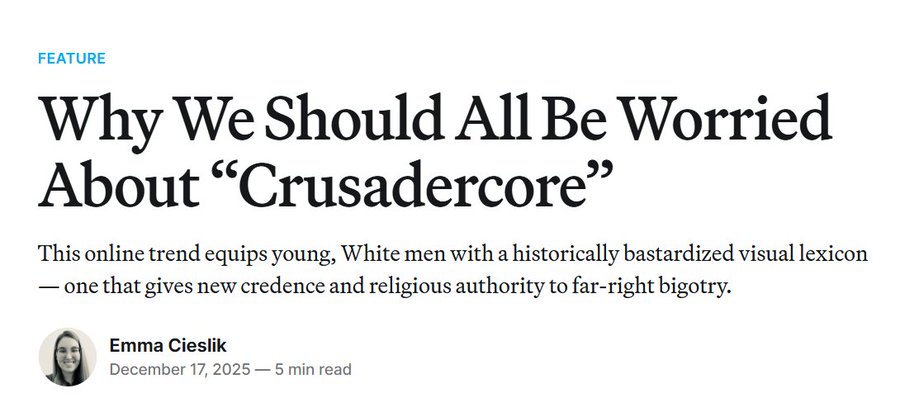 GenZ_Militia's tweet photo. GenZ Militia supports our Crusadercore brothers. https://t.co/QMIwH7qhvO