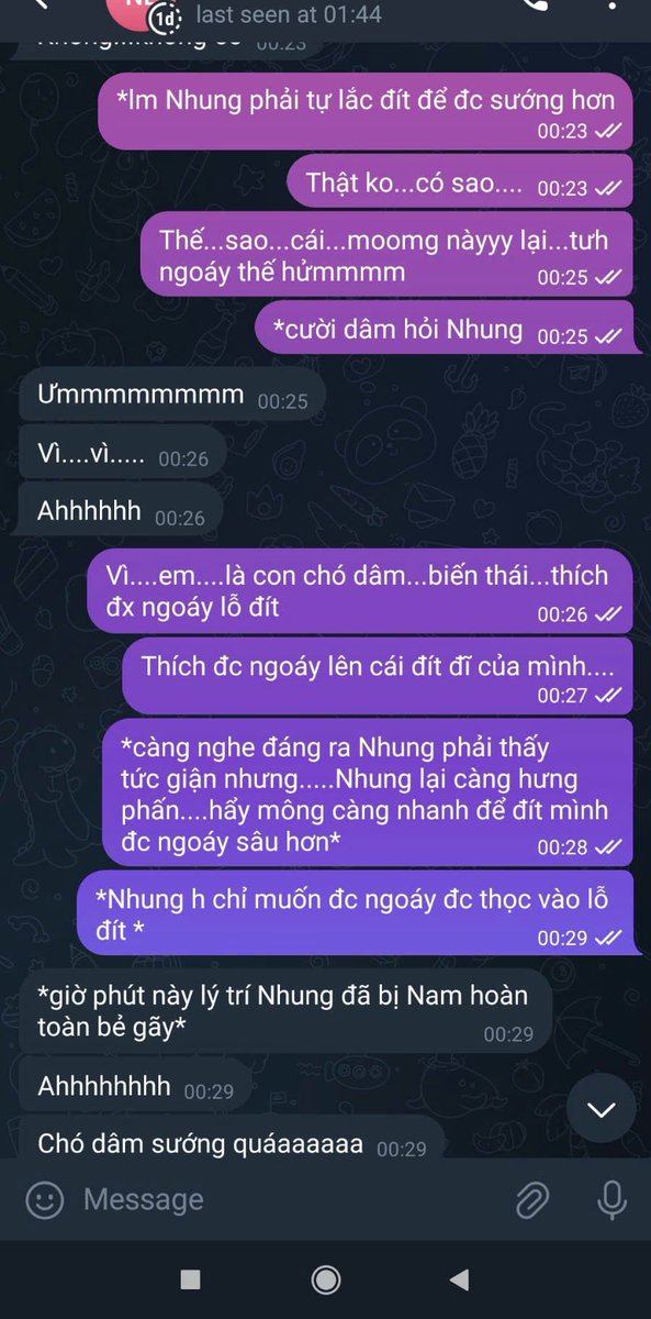 bossbillow's tweet photo. Một chút role đêm khuya , ai mún như thì ib anh nhé mấy con đĩ dâm của anh https://t.co/Y2d9yfWOdL