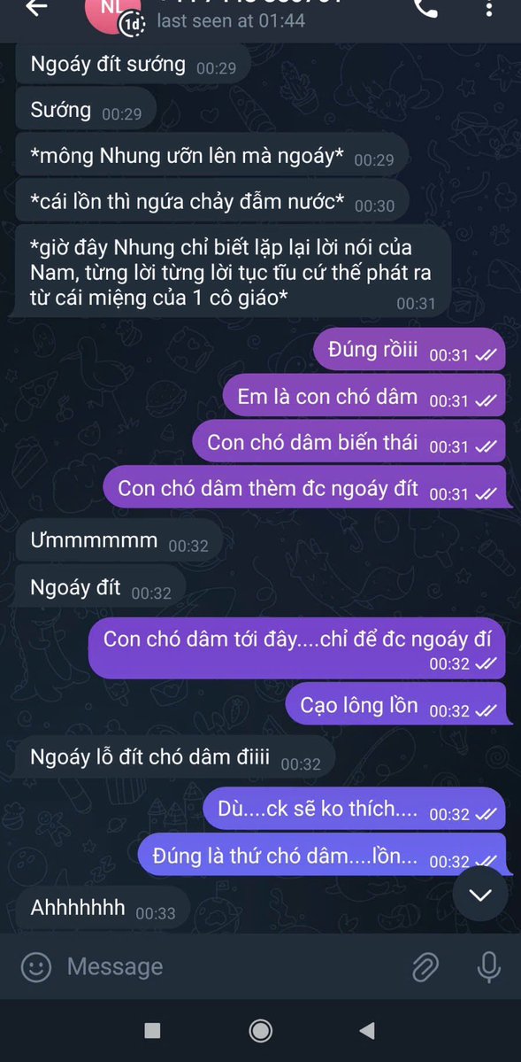 bossbillow's tweet photo. Một chút role đêm khuya , ai mún như thì ib anh nhé mấy con đĩ dâm của anh https://t.co/Y2d9yfWOdL