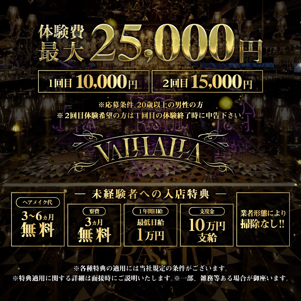 VALHALLAygg's tweet photo. 👑-VALHALLA-👑
⚔️入店・移籍希望者の方、大注目⚔️

｢自社広告媒体×徹底したSNS戦略｣により、他社の追随を許さない売上と知名度を実現👑
ホストクラブ「VALHALLA」では移籍者を大募集中💥

ノルマや制限は一切無し⁉️
🌈移籍金や様々な待遇をご用意しております🌈
勿論、未経験者も大募集🥰
未経験者のための待遇も揃えております🎊
👇お問い合わせ、ご相談は��ちらから！👇
TEL : 03-6233-9876
LINE ID：ms25141783
ホスホス : https://t.co/2HxPF2bu7h

#ユグドラシル
#YGD #VALHALLA