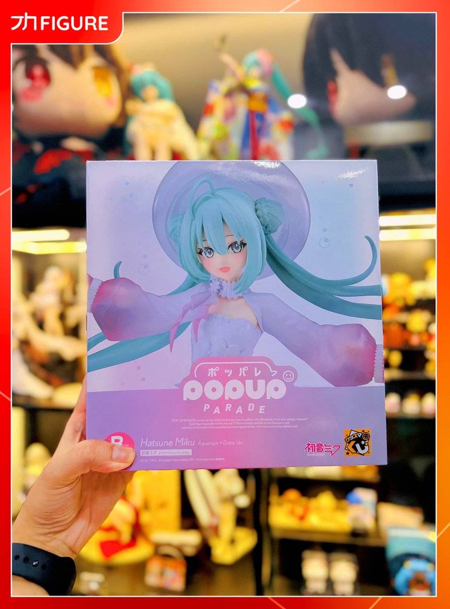 jhfigure_shop's tweet photo. Today’s new arrivals are basically a Hatsune Miku takeover 💙
Aquarium Miku A Prize, B Prize & Another Color, Nendoroid Miku V3 — plus Elaina, Kurumi, Sylphiette and Miku × MOONDROP MIRAGE.
Which one would you pick? 👀
#JHFigure #HatsuneMiku #AnimeFigure https://t.co/6lJPamkh4n