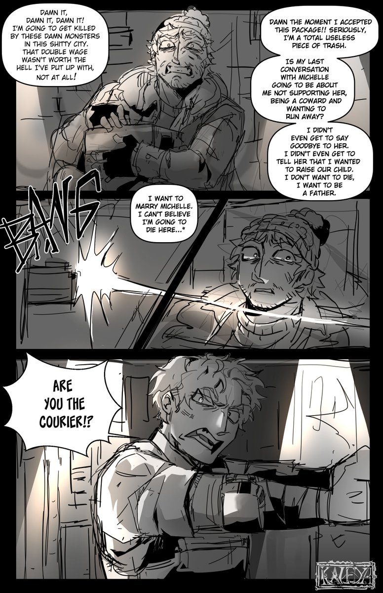 kaledya_'s tweet photo. WHAT If : Bryan had been saved by Leon in the city.

 The timeline probably doesn't fit, but Bryan deserves to be saved, no matter how much he likes to look at things for an unnecessarily long time. 😭
#ResidentEvilㅤ https://t.co/VqFpZYOf5f
