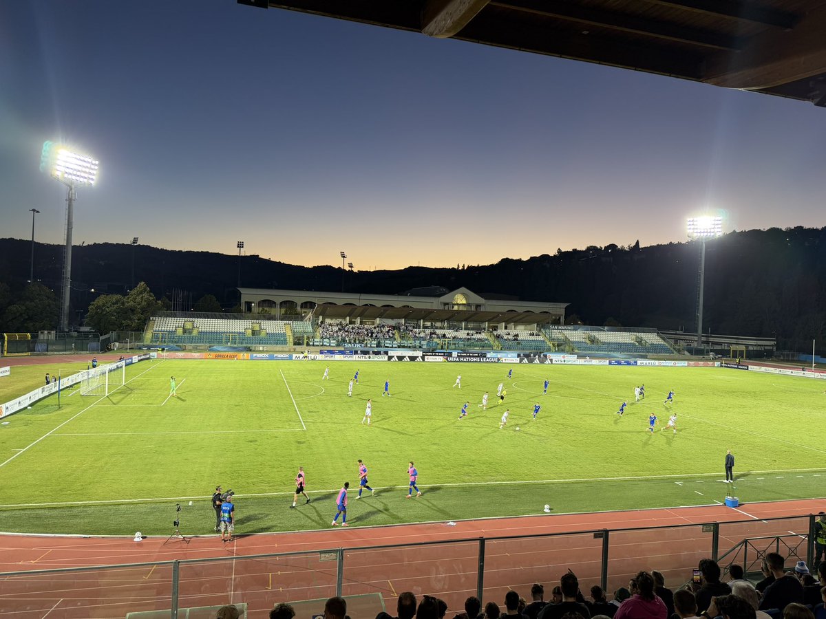 Callums028's tweet photo. Yesterdays Nations League action in the oldest republic in the world 🇸🇲

San Marino v Finland (0-7) #groundhopping https://t.co/dWy4HSGMYa