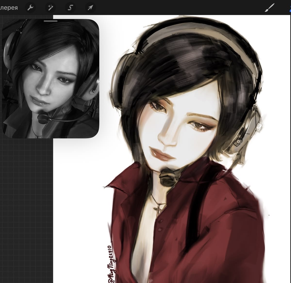 NingNing26710's tweet photo. Ada Wong 🌺#ResidentEvilㅤ #residentevilrp #ResidentEvil #residentevil4 #AdaWong #fanartresident #fanart #drawing #drawing_ideas https://t.co/gVqNbcrdbU