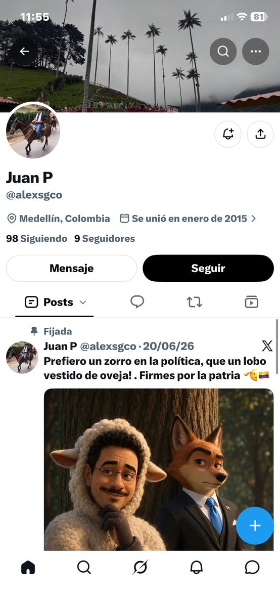 PsAVisualMedia's tweet photo. @alexsgco @NoticiasCaracol @smilelalis @ABDELAESPRIELLA #Bot
#G04
#Et3 https://t.co/uJientn3ak