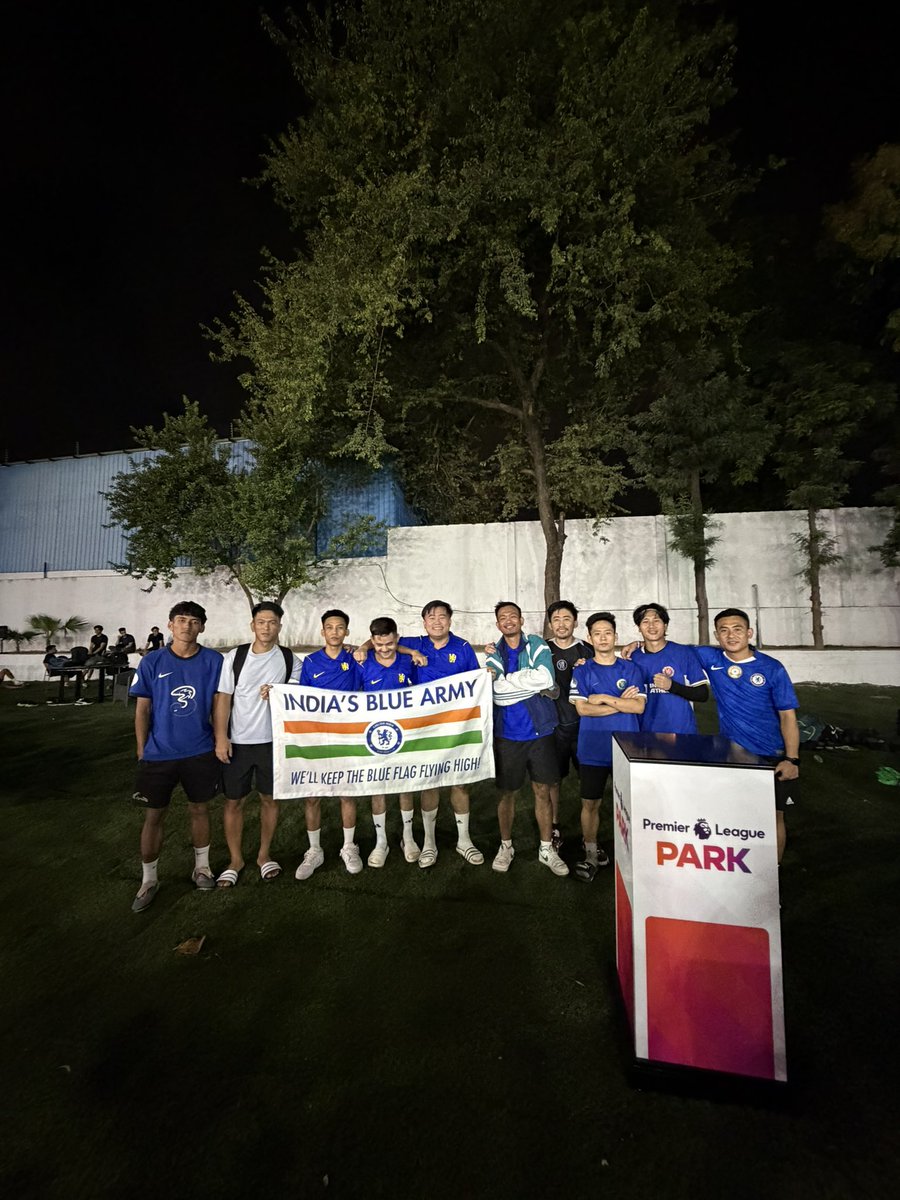 ChelseaDelhi's tweet photo. Chelsea India - Delhi team had an exilirating experience at the world's first @premierleague Park. We would like to thank ClayGrounds, Premier League and @PLforIndia for this wonderful opportunity to be a part of this grand footballing spectacle.
#CFC #ChelseaFCOSC #ChelseaIndia https://t.co/2XiLYAURi4