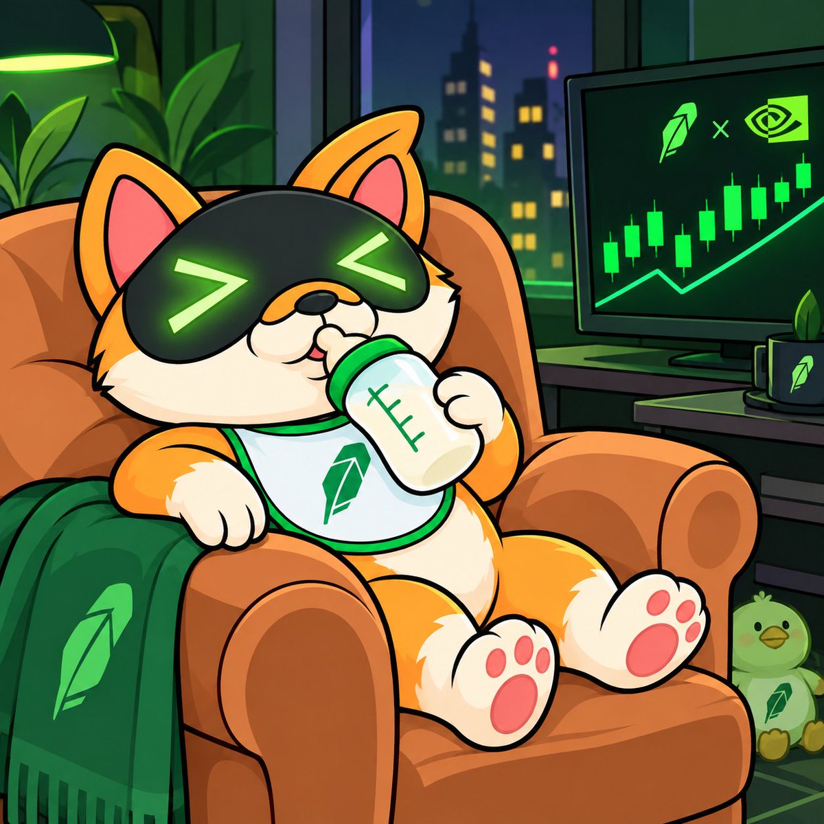 ABI_memecoin's tweet photo. $ABI chilling with the bottle. https://t.co/QAwmtAff1z